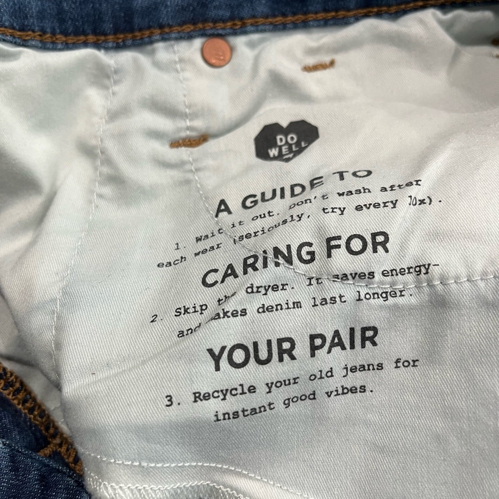 Madewell 9” High Rise Skinny Crop - Picture 8 of 12
